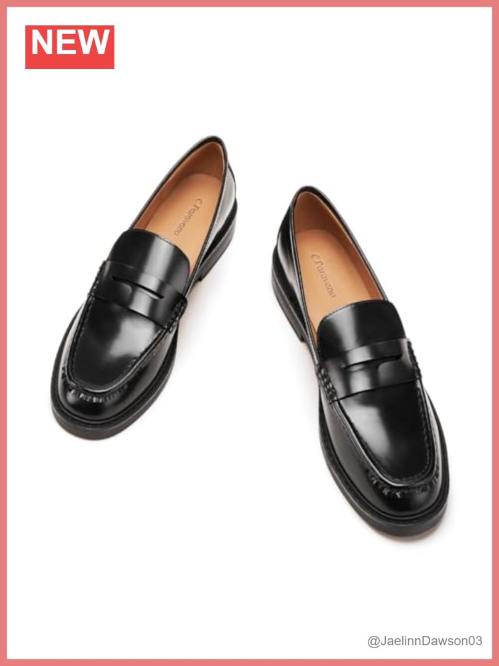 Genuine Leather Penny Loafers Women Walking Mocc